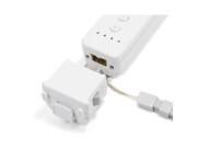 THZY New White Motion Plus Adapter For Remote Controller Nintendo Wii