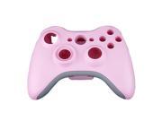 Wireless Controller Full Shell Faceplate Case for XBOX 360 Pink
