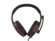 Headset Earphone with Mic Microphone for PS3 Headphone Black