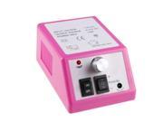 Electric Nail Drill Manicure Pedicure File Acrylic Kit Set Bits Gel Polish 20000RPM Pink