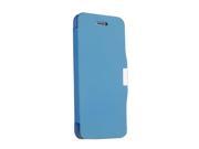 Magnetic Flip PU Leather Hard Skin Ultra Slim Pouch Wallet Case Cover Protective Shell for Apple iPhone 6 Blue