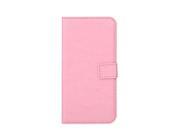 Luxury Flip PU Leather Hard Wallet Case Cover Pouch Stand Folded Magnetic Clip for Apple iPhone 6 4.7 Inch Pink