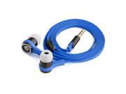 3.5mm Earphone Earbud Headset Headphone Flat Cable for iPhone MP3 MP4