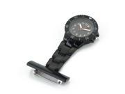 Sports Digital Silicone Rubber Jelly Anion Bracelet Wrist Watch Unisex black