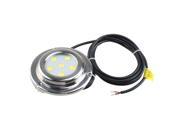 THZY 6*1w White Stainless Steel IP68 Waterproof LED Marine Underwater Light Boat Yacht light