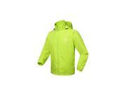 THZY BAT FOX Men Sports Jersey Spring Autumn Running Cycling Bicycle Windproof Sleeve Coat Jacket Clothing Hooded Casual Water resistant Green L