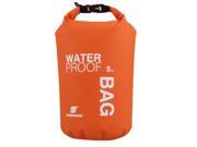 THZY LUCKSTONE 5L Ultralight Outdoor Waterproof Rafting Dry Bag Camping Travel Kit Equipment Canoe Kayak Swimming Bags Storage Orange