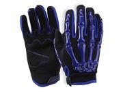 THZY size M Blue shoe style Sports Gloves Moto Sport strengthens protection Phalang