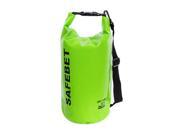 THZY SAFEBET Rafting Bag Dry Bag Waterproof Travel Bag Backpack Type 10 Liters Green