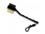 2 Sides Golf Club Cleaning Brush with Snap Clip