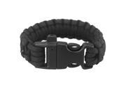THZY Paracord Parachute Cord Emergency Survival Bracelet Rope with Whistle Buckle Outdoor Camping