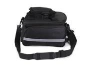 THZY Bike Bicycle Cycling Rear Rack Bag Tail Pack Pouch with Rain Cover