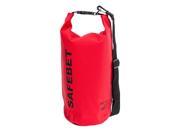 THZY SAFEBET Rafting Bag Dry Bag Waterproof Travel Bag Backpack Type 10 Liters Red