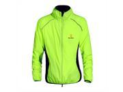 THZY WOLFBIKE Cycling Jersey Bicycle Long Sleeve Wind Coat Green XXL