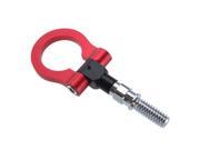 Car Auto Racing Tow Towing Folding Hook for Universal BMW European Vehicle Trailer Ring Red
