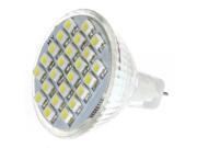 1.5W AC12V MR11 GU4 72 96LM LED Bulb 24 LED 3528 1210 SMD White Lamp