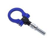 Car Auto Racing Tow Towing Folding Hook for Universal BMW European Vehicle Trailer Ring Blue