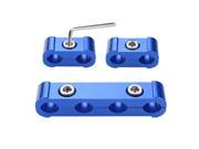 THZY 3pcs engine spark plug wire separator divider clamp kit for 8mm 9mm 10mm blue