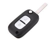 THZY 2 Button Replacement Folding Remote Key Case Fob Flip for Renault Clio Megane Kangoo Modus