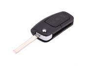 THZY Flip Folding 3 Button Remote Car Key Shell Case for Ford Focus Fiesta C Max Ka