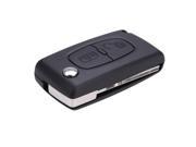 THZY Flip Remote Keyless Key case shell for PEUGEOT 207 307 307S 308 407 607 With 2 Buttons