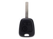 THZY Remote Car Keyless Key Shell Case for Citroen C1 C2 C3 Pluriel C4 C5 C8 Xsara Picasso Fob 2 Buttons Black