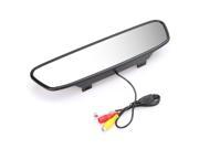 5 5 Inch Digital Color TFT LCD Car Rearview Mirror Reverse Monitor for Camera DVD VCR