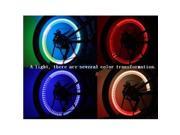 Colorful LED Automatic change color Flash Tyre Wheel Valve Cap Light for Car Bike bicycle Motorbicycle Wheel Light Tire Light