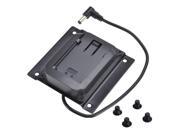 FEELWORLD Battery Adapter Base Plate for Canon LP E6 Lilliput 569 663 FW7D FW619 Monitor black