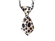 Dog Cat Pet Lovely Adorable Tie Necktie Beige 4
