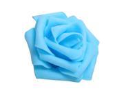 100PCS Foam Rose Flower Bud Wedding Party Decorations Artificial Flower Diy Craft Blue
