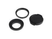 BRODA 37mm Filter Adapter Glass UV Lens Protective Cap for Gopro Hero 3 3