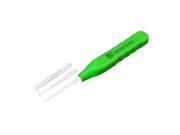 Green Ear cleaning Tool Q tip with flashlight and three accessories