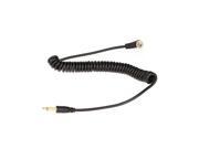 3.5mm Flash Sync Cable Cord with Screw Lock to Male Flash PC for Canon Nikon PIXE
