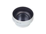 2X Telephoto Zoom Camera Lens Detachable Magnetic for Mobile Phones Tablets Silver
