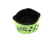 8 Fold Up Travel Dog Water Drinking Bowl
