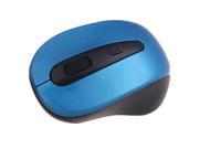 2.4G Wireless Mouse Portable Optical USB Receiver for Desktop Laptop PC Computer Blue