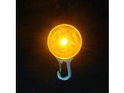 1pcs Pet Light Puppy LED Night Light Circular Pendant Collars Yellow