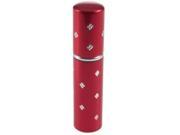 THZY 2pcs Red Purple 5ml Mini Travel Refillable Perfume Atomizer Bottle For Spray Scent Pump Case