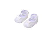 Baby Girl Comfortable AntiSlip Princess Toddler Shoes 6 12 month White