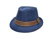 Baby Cap Kid Hat Mixing Style Jazz Cap Trilby Blue