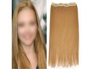 Clip In Ponytail Pony Tail Hair Extension Wrap On Hair Piece Straight Style