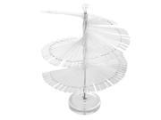 THZY Pro Spiral Fan Shape Display Stand Holder for 120pc False Nail Art Polish Board Tips Stick