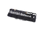 36Pcs Wood Makeup Brushes Kit Professional Cosmetic Make Up Set Pouch Bag Case