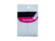 2pcs Lightning Nail Tip Guides Stickers Pack of 5