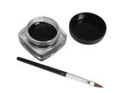 Long Lasting Eyeliner Curd Gel With Brush For Cosmetics Makeup