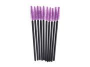 100 Disposable Mini Eyelash Brush Mascara Wands Eyelash Makeup High Quality Purple