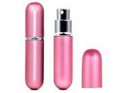Travel Perfume ATOMIZER Pump Spray Bottle Travel Handbag Pink