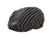 Handsome Stripe Casual Kids Hats Photography Props Baby Beret Black