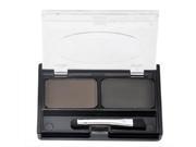 Waterproof Eyebrow Powder Eyeshadow Coffee and Black